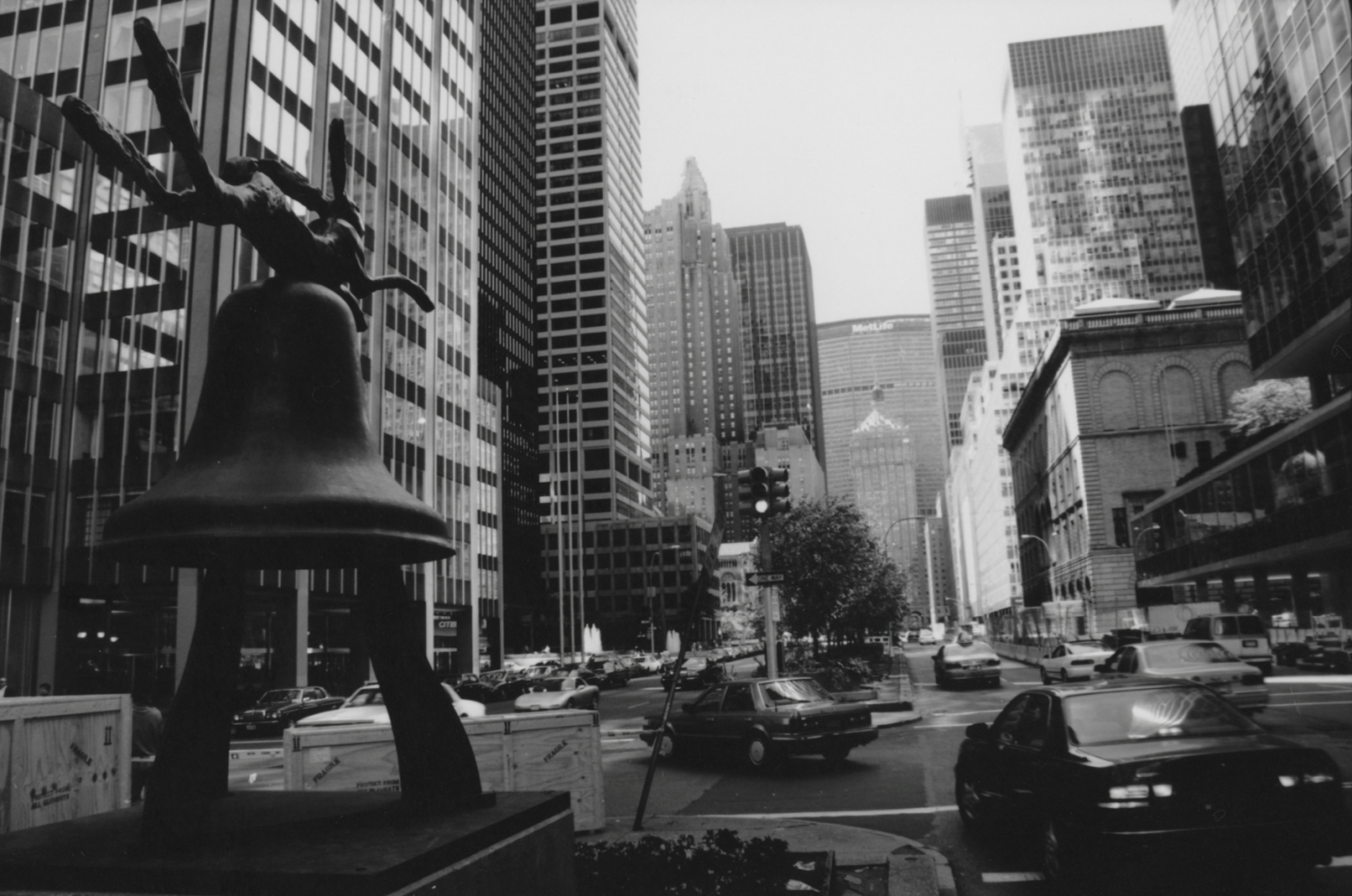 ‘Barry Flanagan on Park Avenue’, New York, USA (1995)